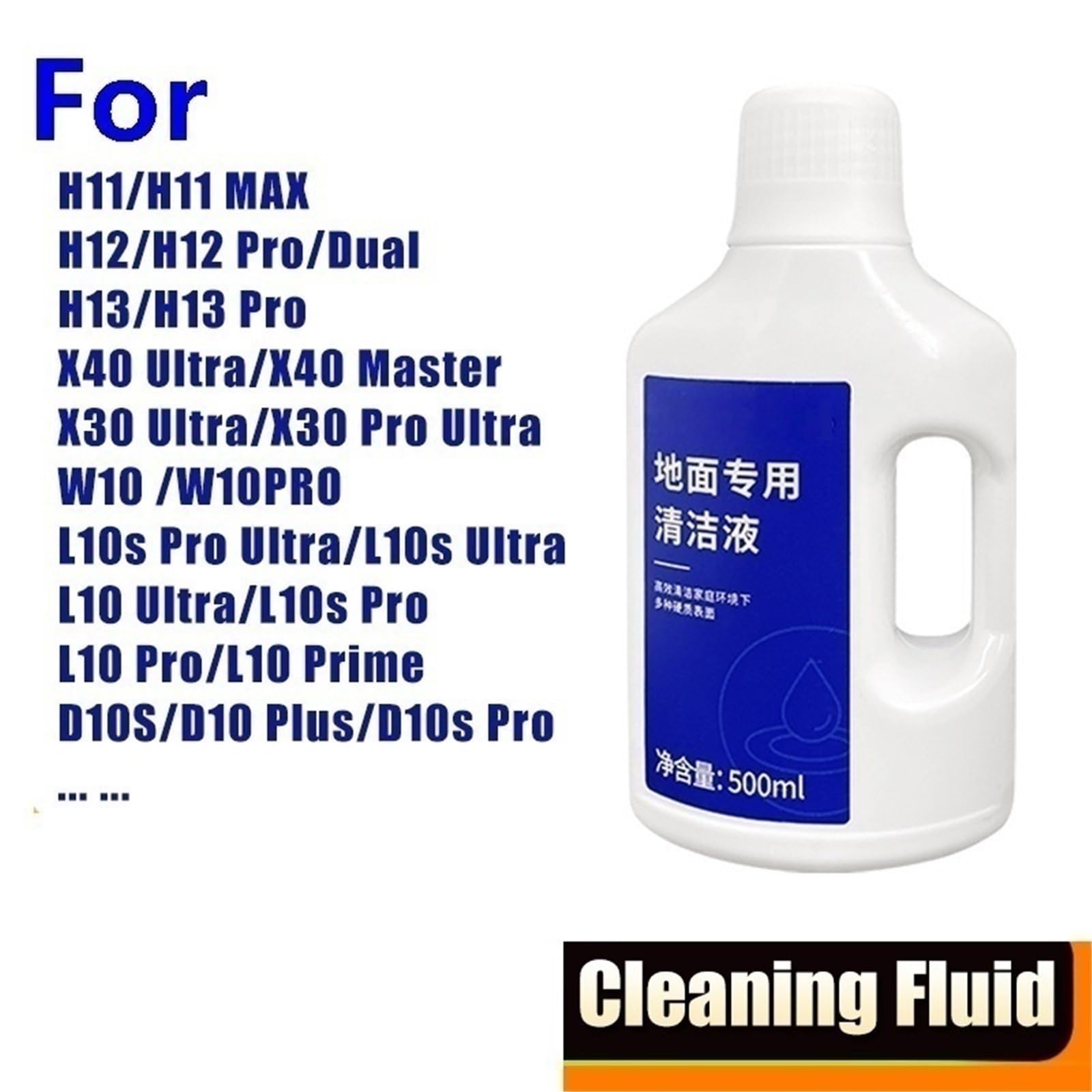 Líquido limpiador suelos compatible con Dreame H11,H15,H14,H12,H13(4pcs)