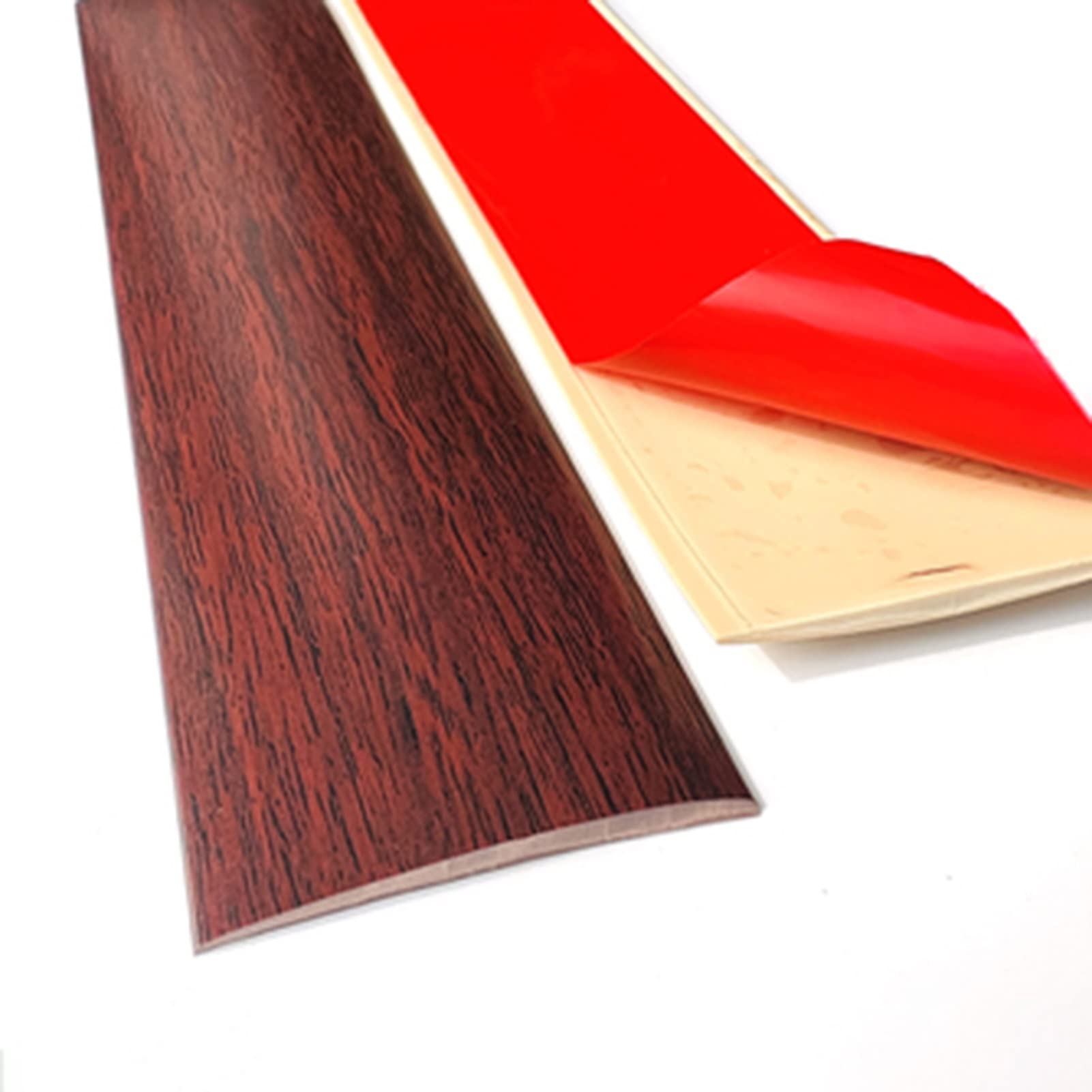 Bordure de tapis Bande de transition bois vers stratifié Bande de transition en PVC de 4 cm de large, transition douce auto-adhésive for carrelage/tapis, bandes de connexion spatiale, colle for joints