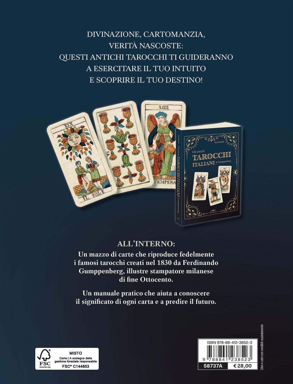 Gli antichi tarocchi italiani di Gumppenberg. Con 78 Carte