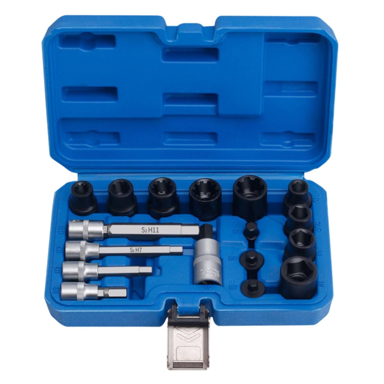 Harilla Automotive Brake Wrench Bremskolbenrücksteller Satz Bremssattelwerkzeug Bremsen Kolbenabziehwerkzeug Kolbenservice Werkzeug aus Chrommolybdänstahl mit