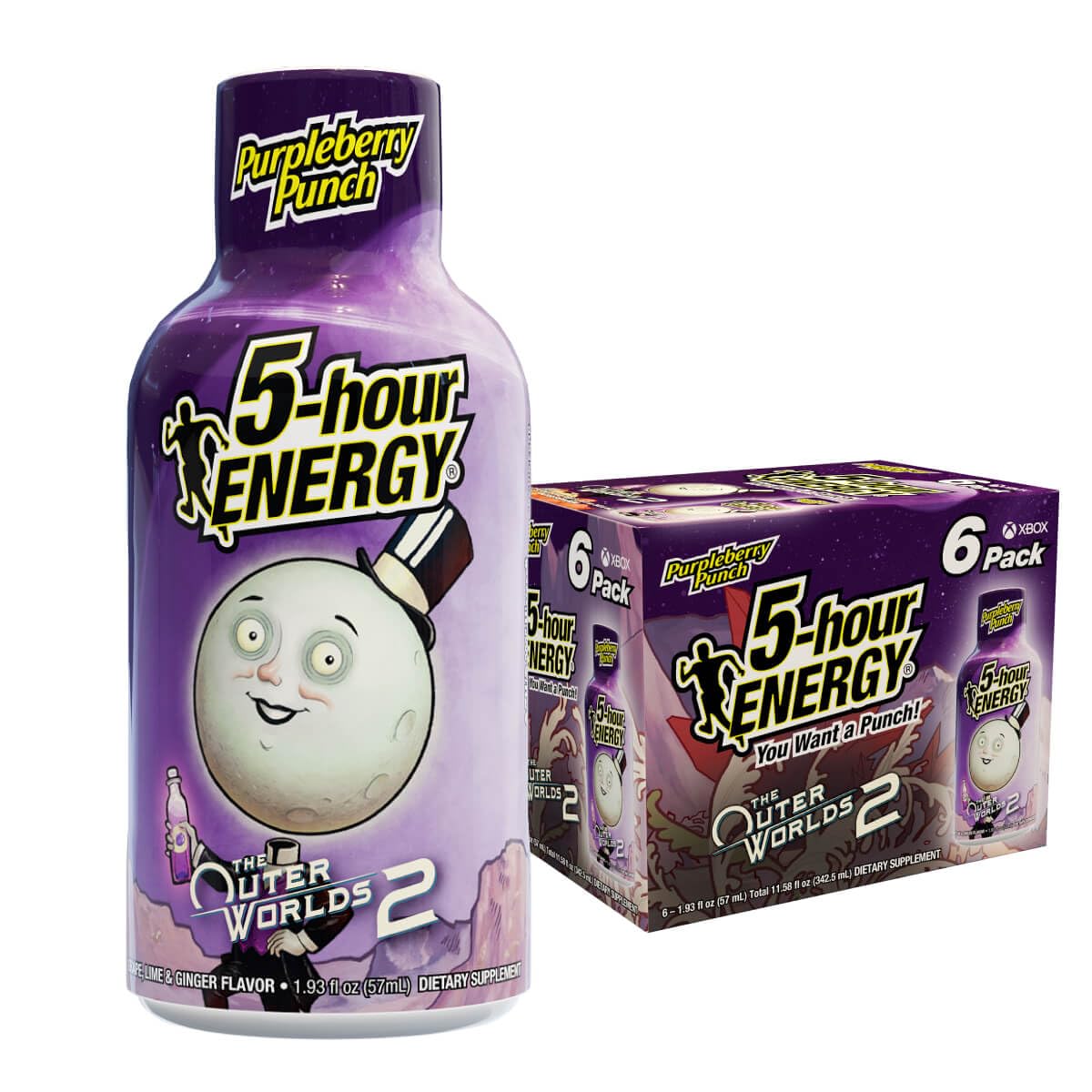 Amazon.com : 5-hour ENERGY PURPLE BERRY PUNCH Flavor, 6 Count