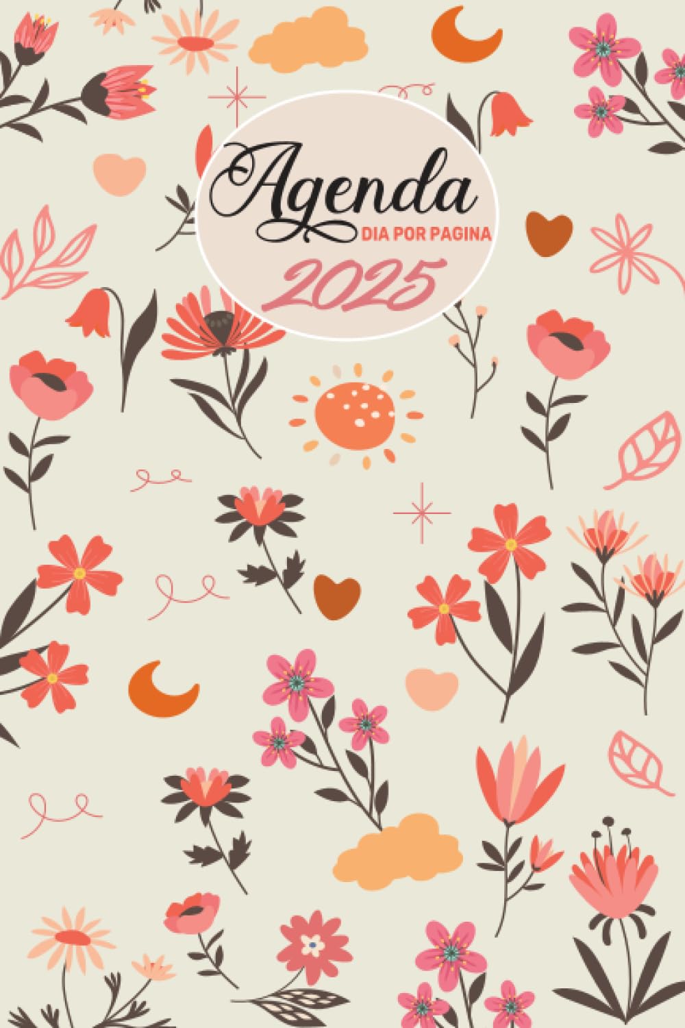 Agenda 2025: Día por página | horario de 07:00 a 20:00 | de enero a diciembre 2025 | un mes = una página | 12 meses | Formato A5