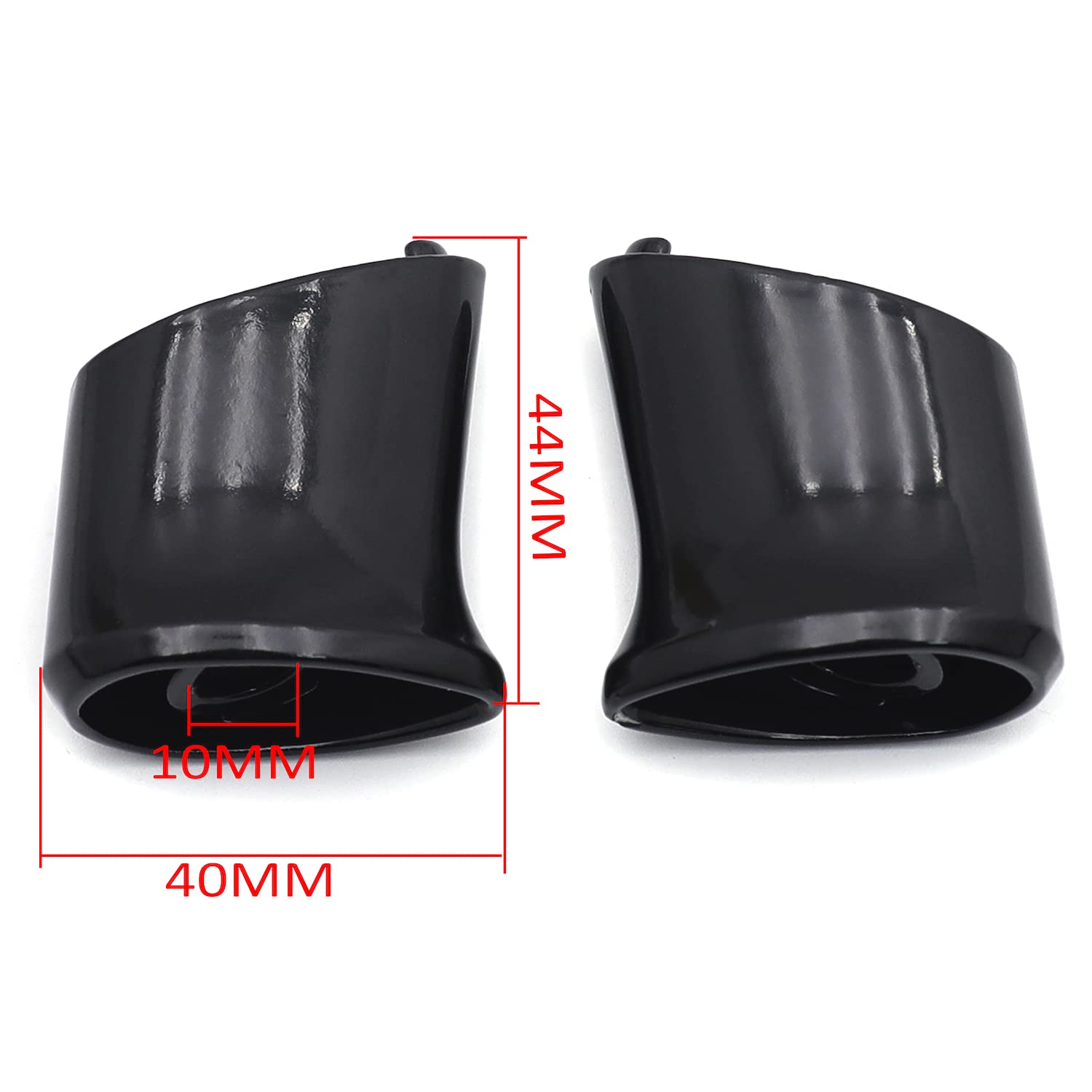 HTTMT- Gloss Black Rear Turn Signal Mount Bracketl 1