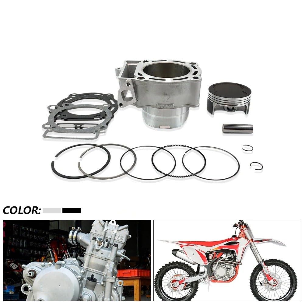 Kit De Cilindro Juego De Juntas De Anillo Pistón Cilindro Gran Cilindro 84mm Para ZongShen NC250 Actualización 300CC Kit Motor Motocicleta Para KAYO Pistón