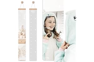 OESSUF Growth Chart Height Mirror for Wall: Measure Your Little One's Growth Journey