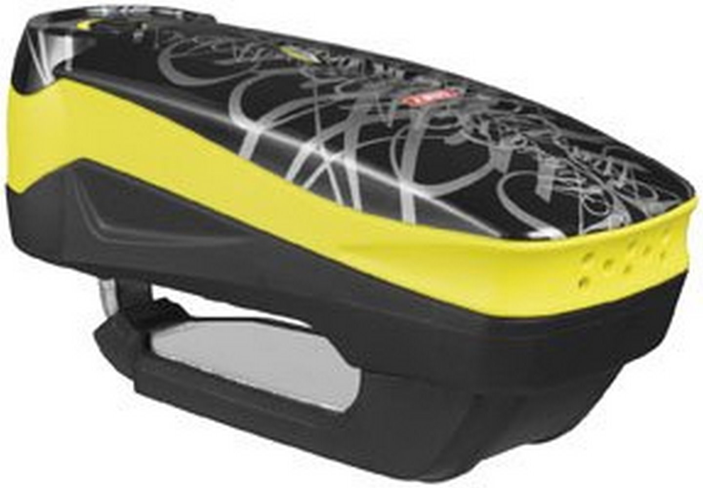 Amazon | Abus Detecto 7000 RS 1 アラームディスクロック イエロー 