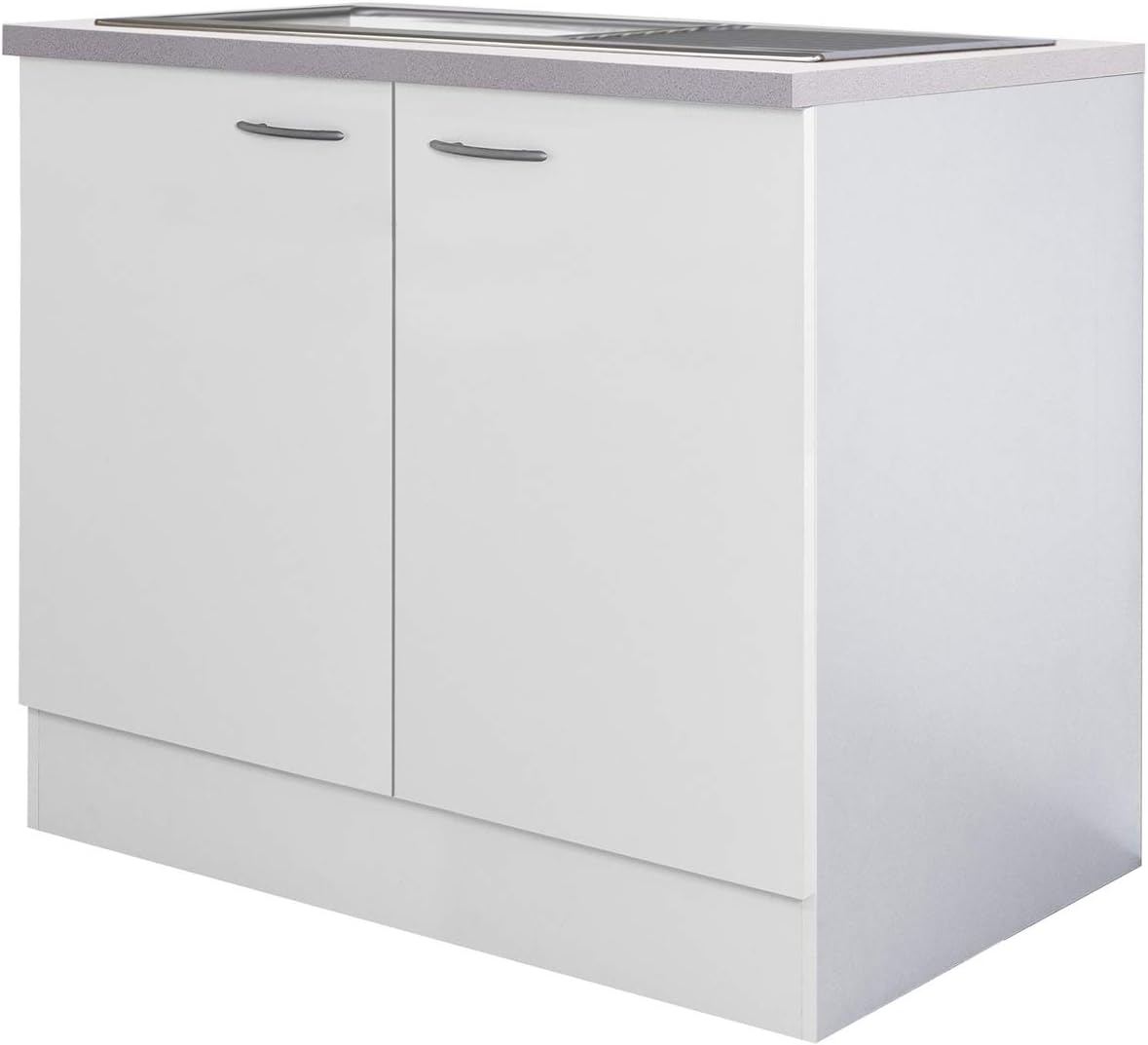 Flex-Well Spülenunterschrank UNNA - Spülenschrank mit Spüle und ...