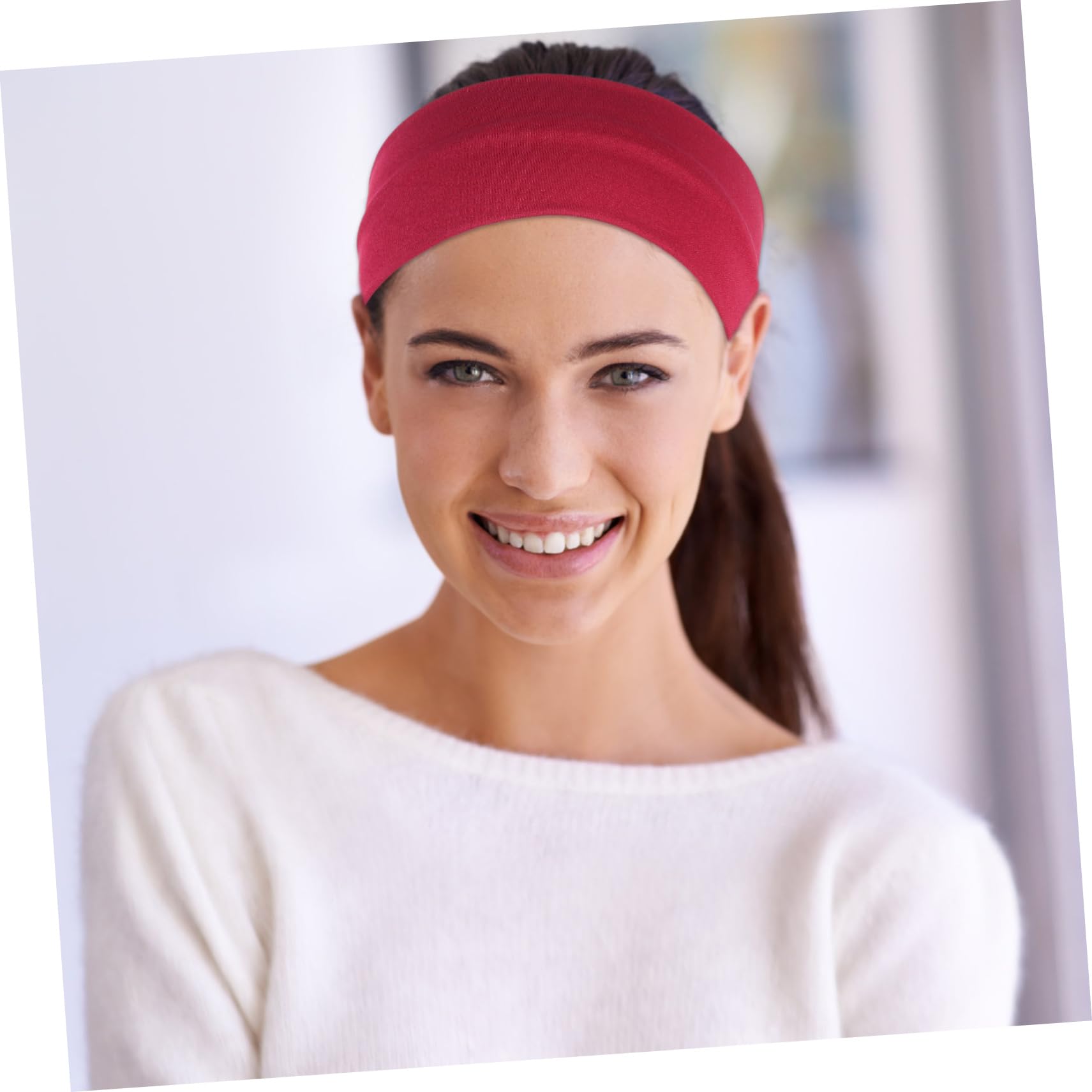 INOOMP 18 Piezas De Diadema Deportiva Bandas para La Cabeza para El Cabello De Las Mujeres Diadema De Maquillaje para Niñas para Correr Elástica Aro para El Cabello