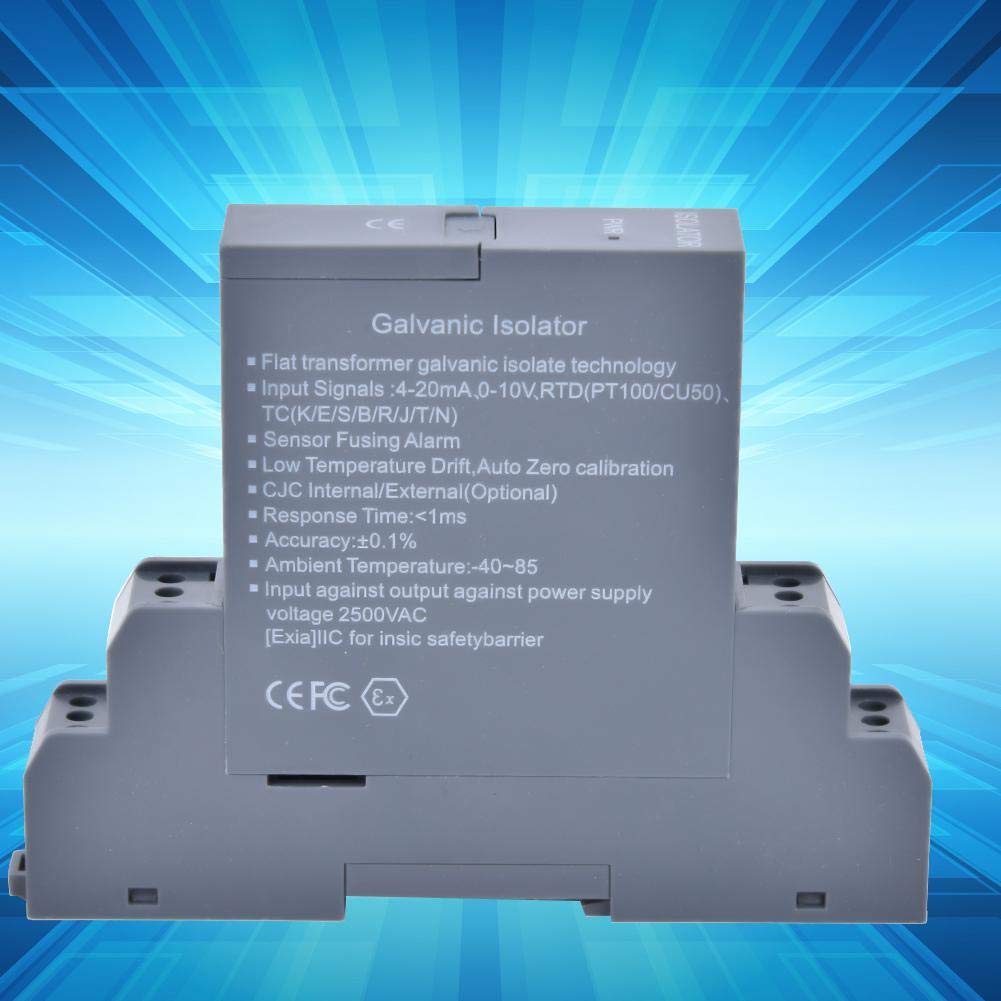 Condizionatore Di Segnale DC 24V - Trasmettitore Tensione/corrente, Input 4-20mA, Per Impianti Industriali