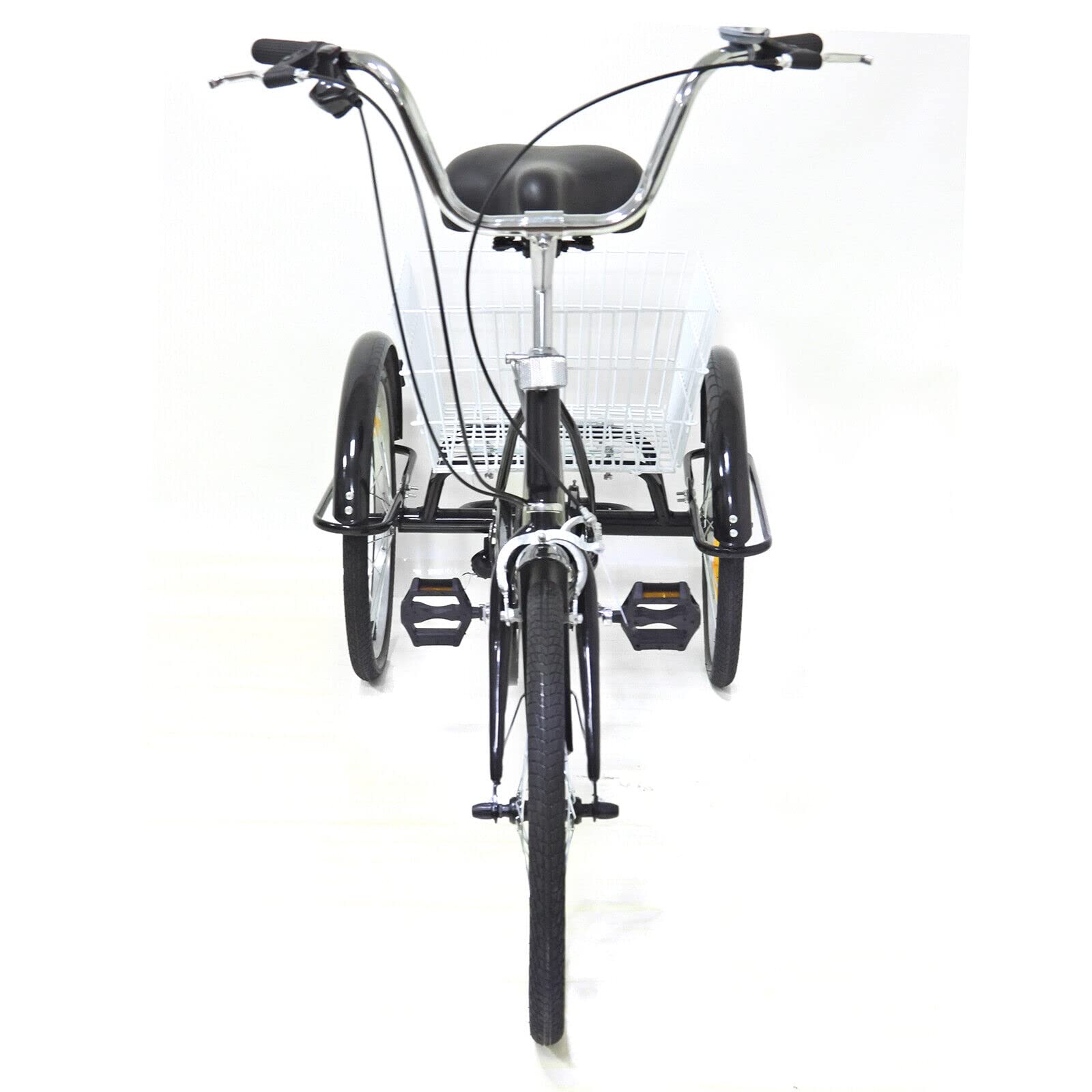 Driewieler voor volwassenen, 20 inch vouwdriewieler, 7 versnellingen, 3 Driewieler voor volwassenen, 20 inch vouwdriewieler, 7 versnellingen, 3