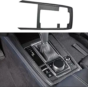AOKIO Center Console Gear Shift Panel Cover for Mazda CX-30 (Left Hand Drive)
