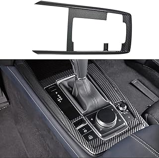 Interior Center Console Gear Shift Panel Frame Cover Decoration Trim for Mazda CX30 CX-30 Accessories 2020 2021 2022 2023 2024 2025 (for Left Hand Drive)
