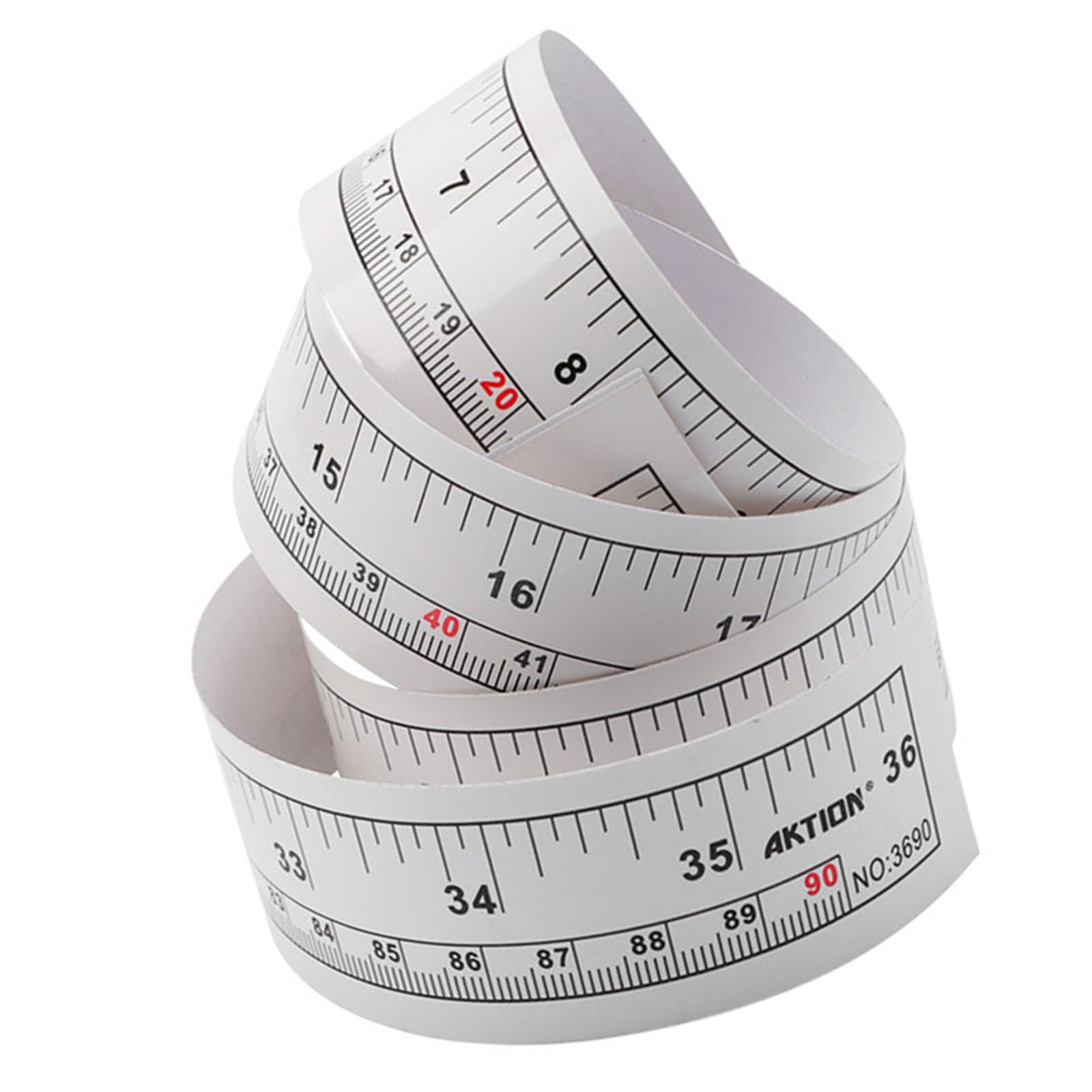 Tsophreniq Adhesive Sewing Measuring Tape Tailoring Ruler Length 90cm / 36Inch Machine Machine