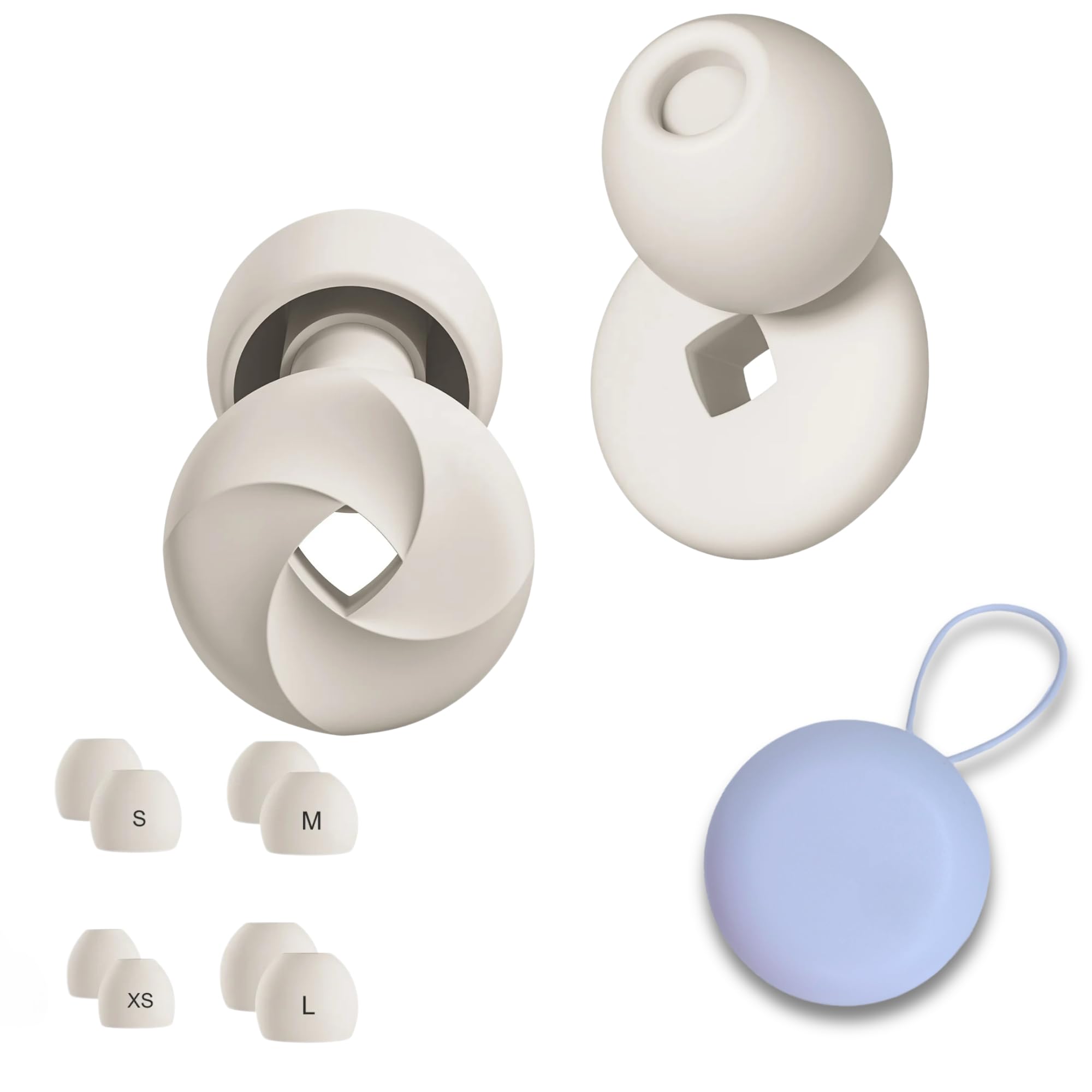 Ologolu Reusable Silicone Earplugs upto -33dB Noise Cancelling, Eco-Friendly Plugs for Sleeping, Studying, Travel, Work, Concerts, Meditation – 4