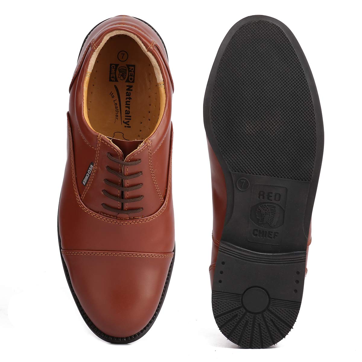 Red Chief Oxford Shoes Tan 4
