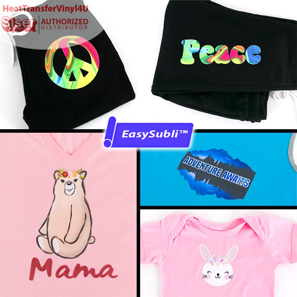 Siser EasySubli 11" x 17" 25 Sheets / Sublimation Paper / Cut and Print