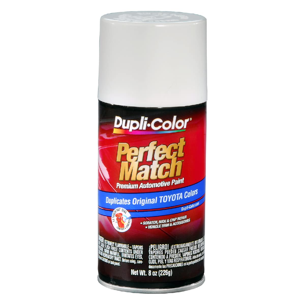 Dupli-Color Perfect Match Premium Automotive Paint, Natural White, 8 oz