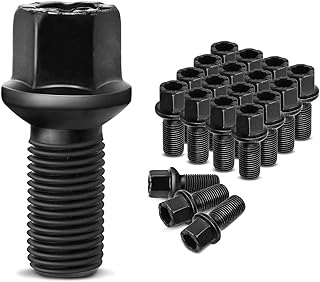 A-Premium M14-1.50 Wheel Studs Compatible with Volkswagen Jetta Passat Golf Tiguan Beetle Audi A3 A4 A5 A6 A7 Quattro A8 Front and Rear Side 20-PC Set