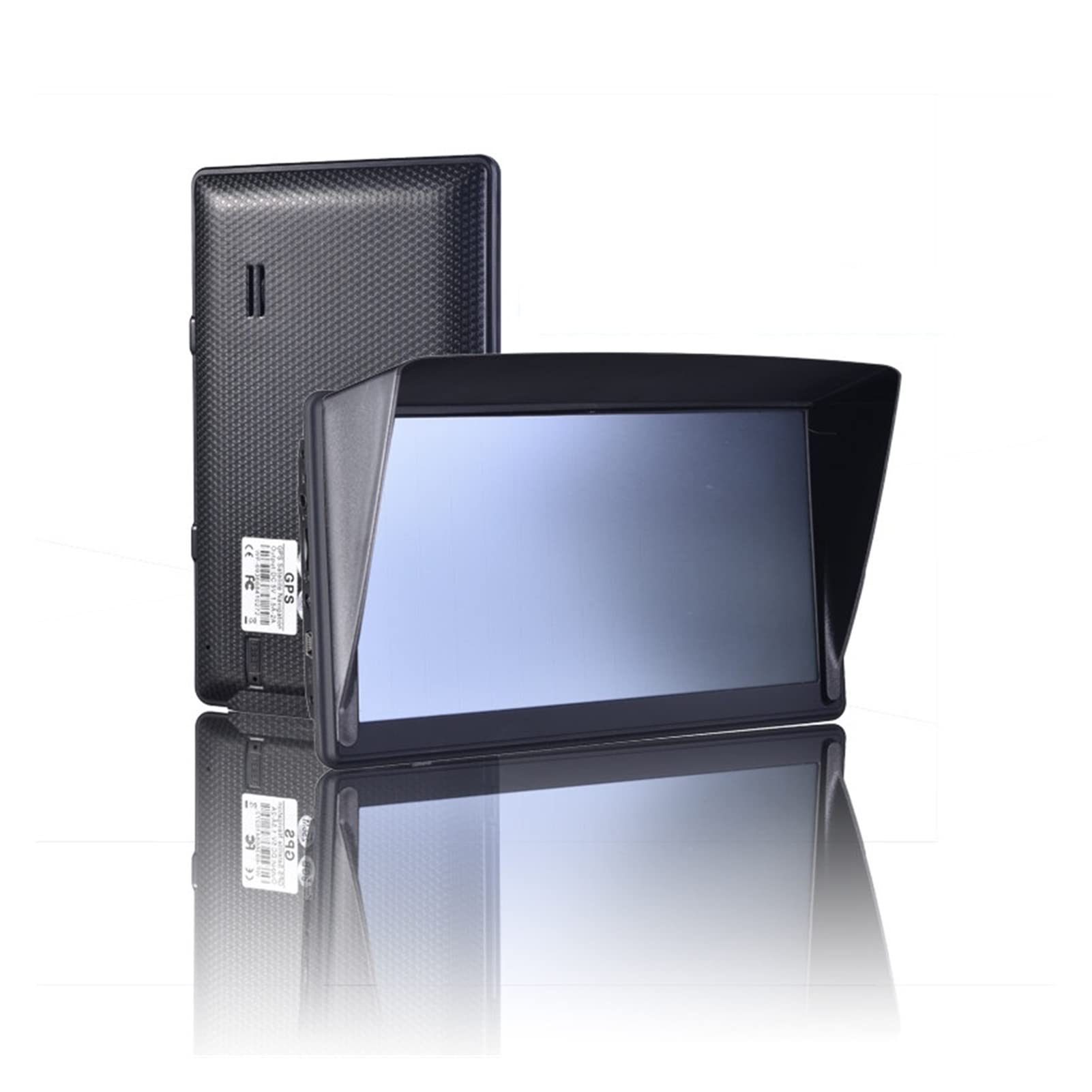 Navigazione GPS per camion, camper, auto Capacità Capacitivo 800 * 480 Capacità 8G256MB +. Sunshade Bluetooth. Avin. Mappa Navitel Europe Mappa Sat Nav Truck GPS Navigazione Facile da usare (Size : 8