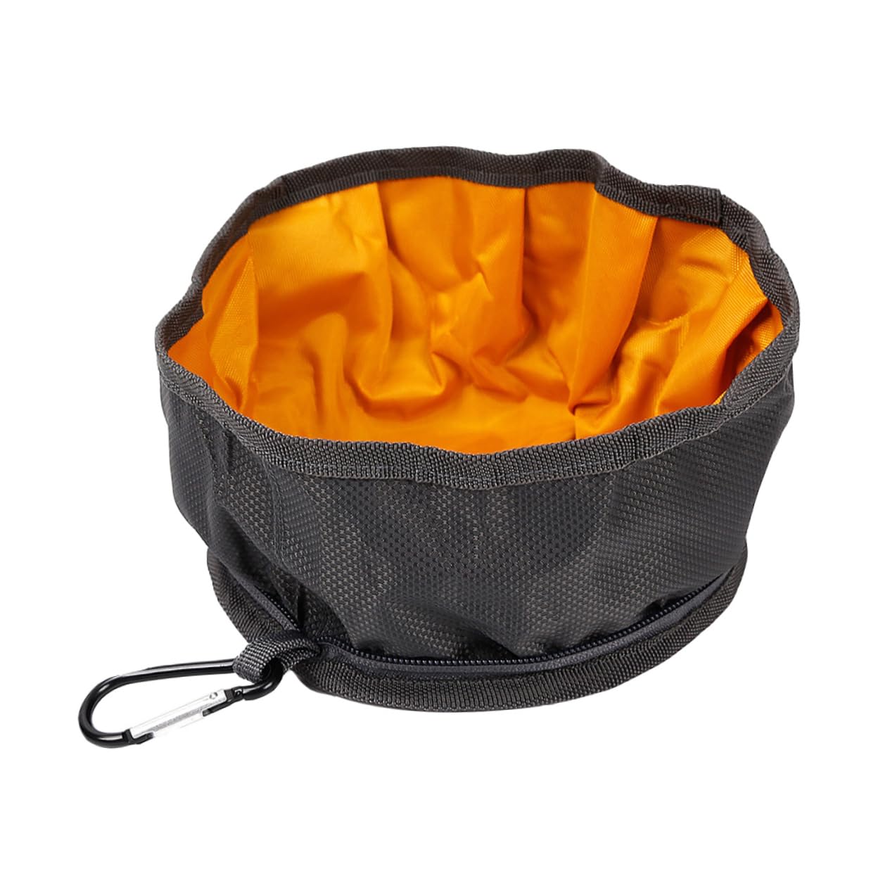 POPETPOP Dog Folding Food Bowl Portable Waterproof Pet Bowl Outdoor Camping Gear Random Color