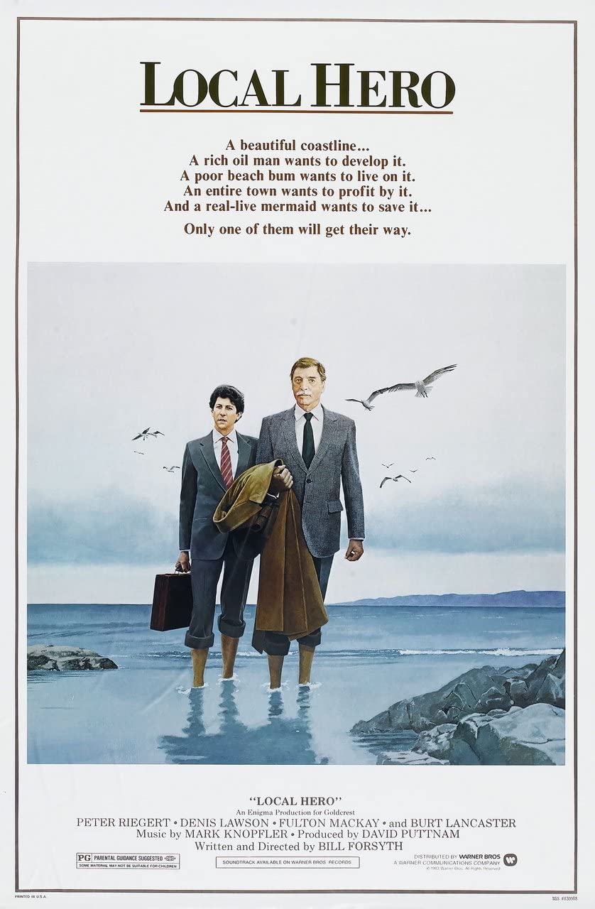 Local Hero 4 A1 Poster on Canvas - Filmkunstposter in verschillende