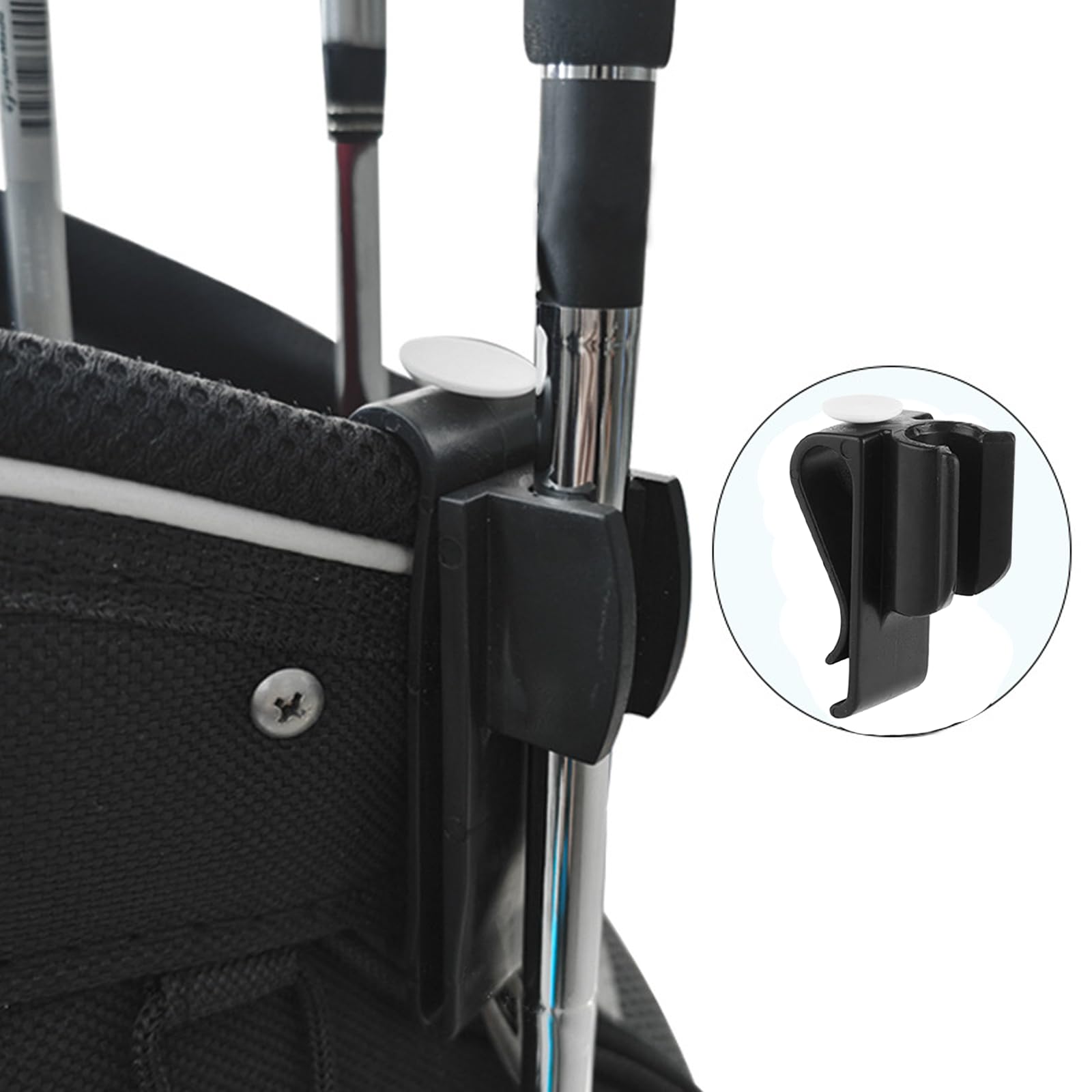 Mingxiong 4PCS Versatile Golf Bag Clips on Putter Holder Creative Golf Putter Holder for Organizer Ball Putter Accessories - Image 4
