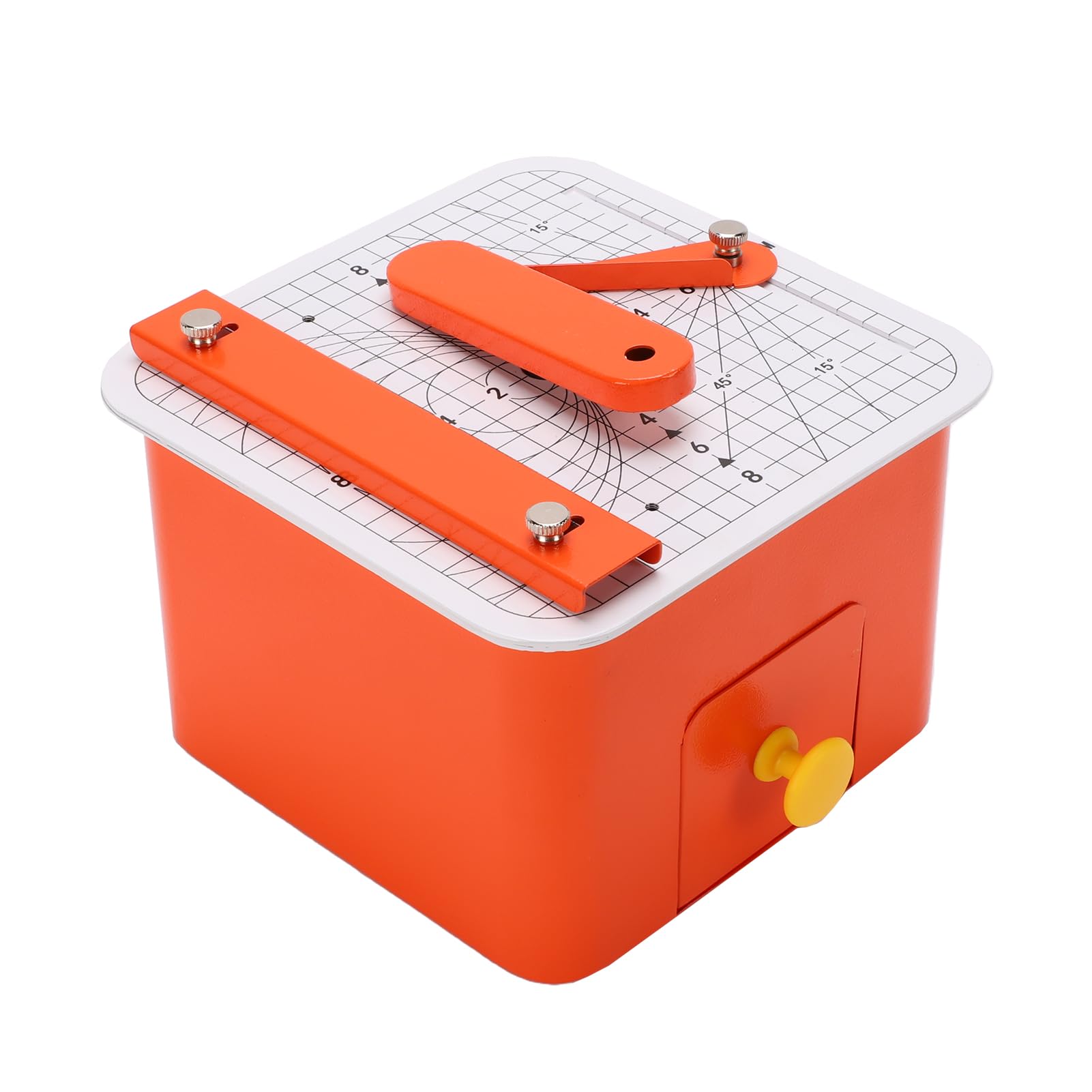 VBESTLIFE Cortador de Cartón Eléctrico para Niños, Herramienta de Corte de Papel Segura con Ranura para Desechos, para Manualidades y Cajas de (Cortador de papel estándar Enchufe de la UE)