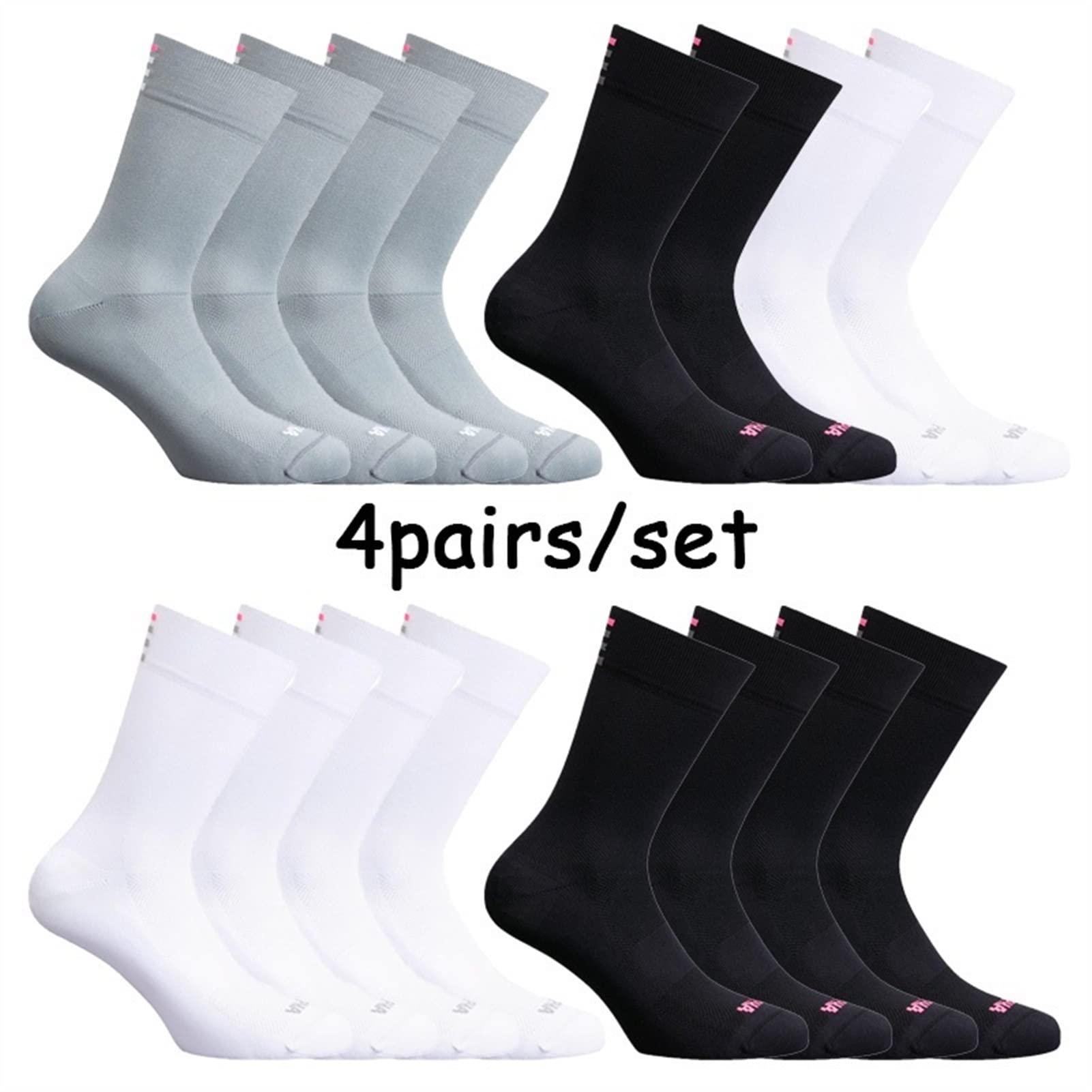 Sport Cycling Calze da Ciclismo Scarpe da Corsa all'aperto Calze da tacche for la Compressione della Mountain Bike Calzini Traspiranti