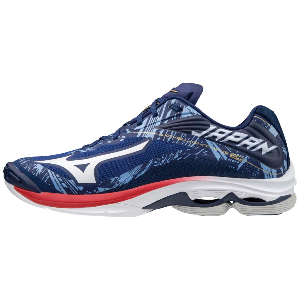 Amazon | [Mizuno] WAVE LIGHTNING Z6 ブルー 25.5CM | バレーボール