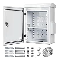 Vista 17 de Caja eléctrica al aire libre, placa de acero laminada en frío, viga trasera de aleación de aluminio, diseño de ventilación de una pieza, IP65