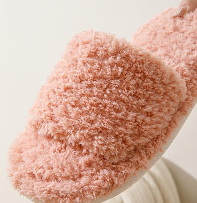 Fuzzy House Slippers for Women, Memory Foam, Soft Indoor/Outdoor,2