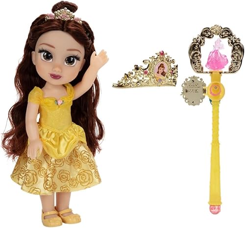 Miniatura 2 de Disney Jakks Pacific Princess Share with Me Belle - Muñeca pequeña con accesorios para niños