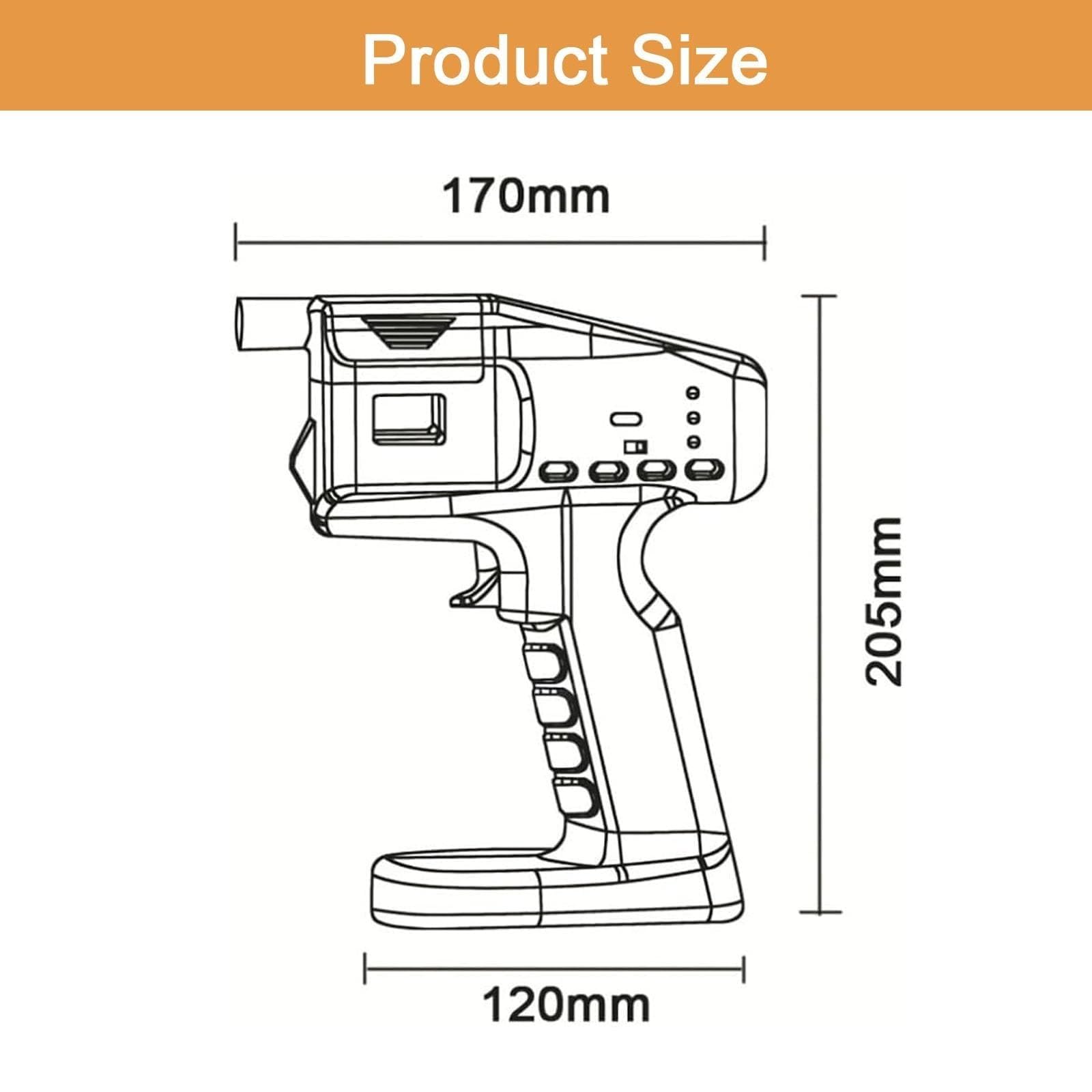 Pistolet do baniek dymnych do kuchni, pistolet do aromatyzowania koktajli, generator zimnego dymu, pistolet do infuzji dymu zasilany przez USB, zestaw do palenia koktajli barmańskich
