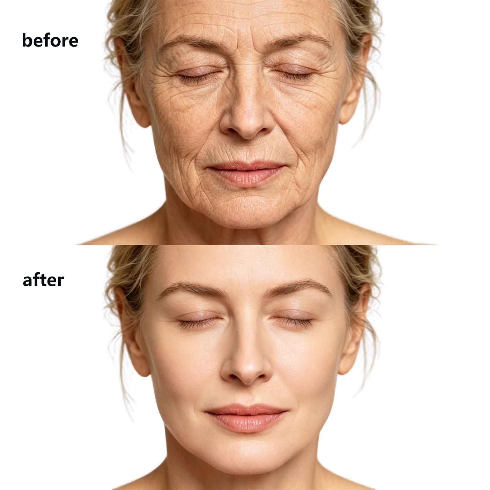 Tightening Lifting Wrinkles Fine Lines Face Cream, Gesichtscreme zur Straffung glatter Haut, Instant Face Lift Cream zur Hautstraffung, Collagen Hyaluronsäure Facial Moisturizer für trockene (5pcs)