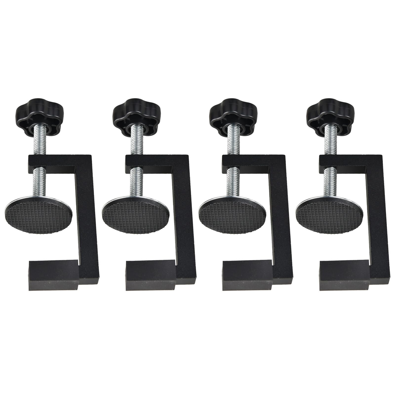 4Pcs 10-57mm Reversed Woodworking Clamp C Clamp NonSlip Desktop Mount Holder For Workpiece Fixing Hand Tool Parts