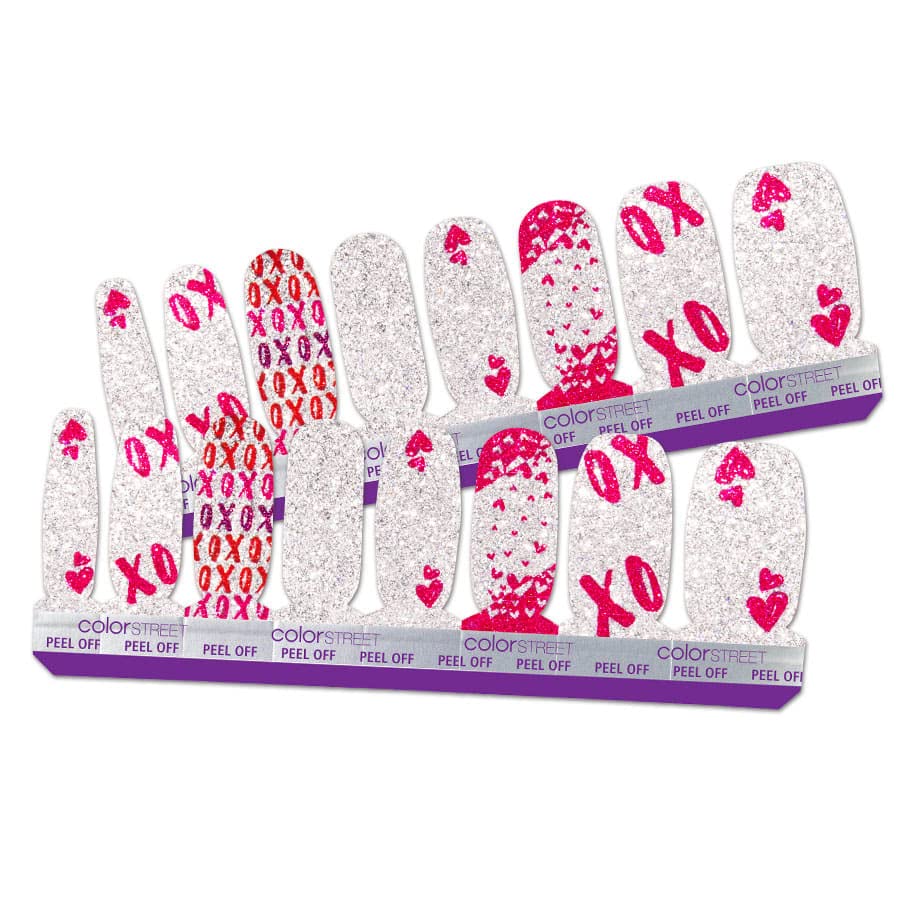 Color Street 'Downtown Romance' (FDG196) - Nail Polish Strips Love Once More (2023)