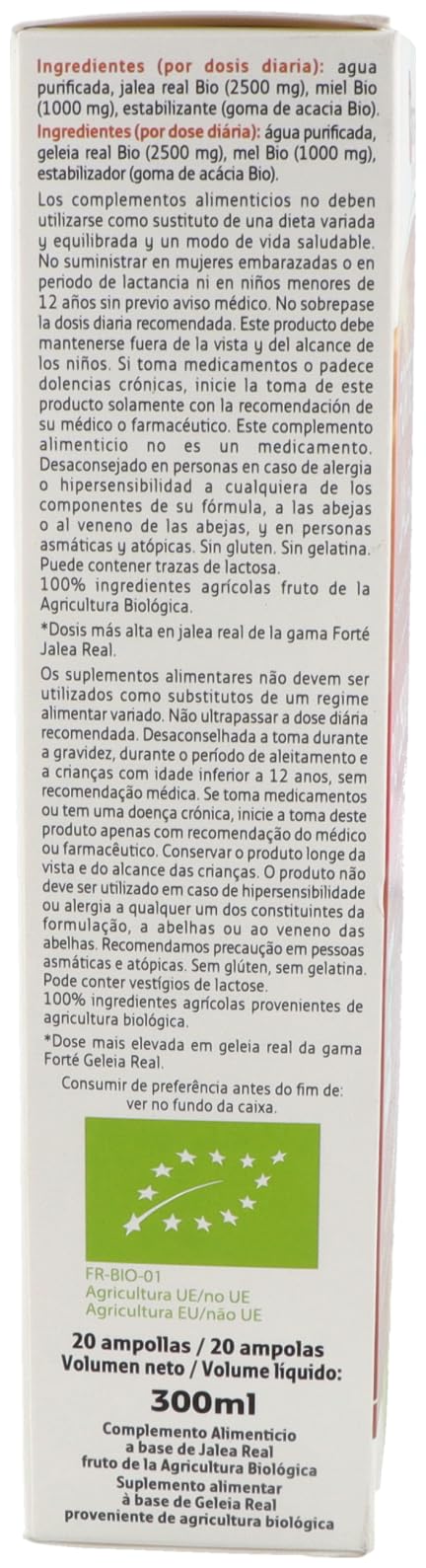 FORTE JALEA REAL 2500 mg. 20 Amp. BIO
