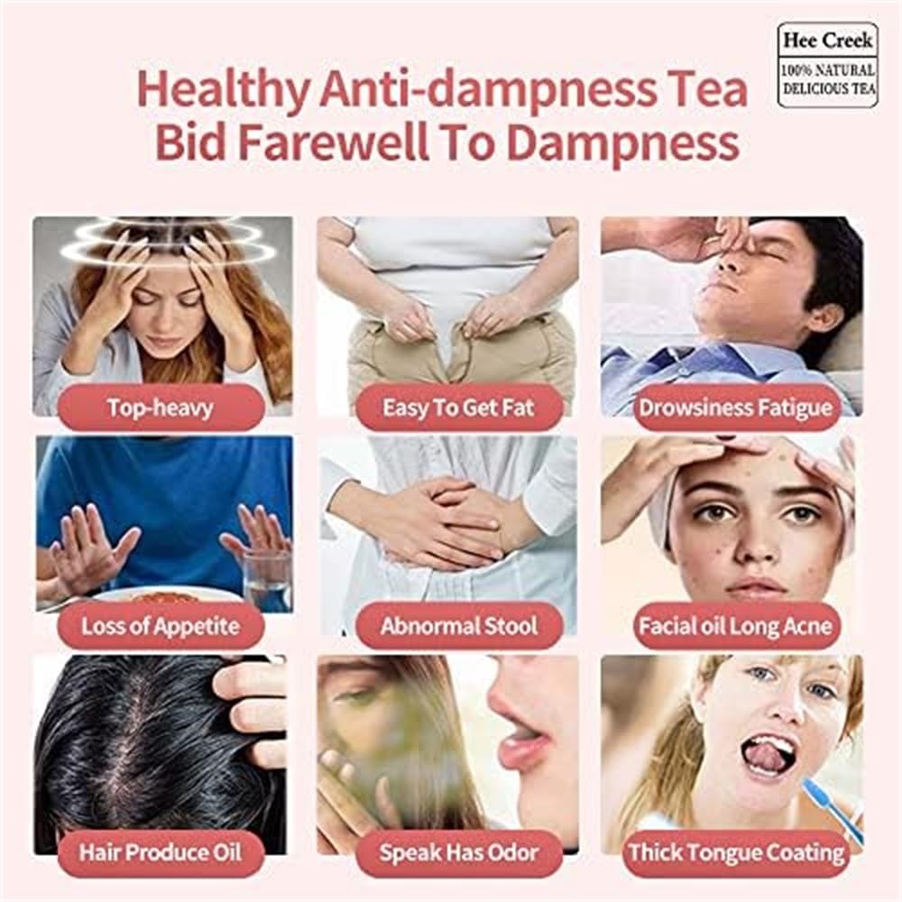 Hee Creek Shiqing Tea 6.3oz/180g(30pack) Red beans, Coix Seed,Gorgon Fruit,Chinese Herbal Tea,Dampness Clearing 湿清茶 红豆薏米茶 去湿茶 - Image 4