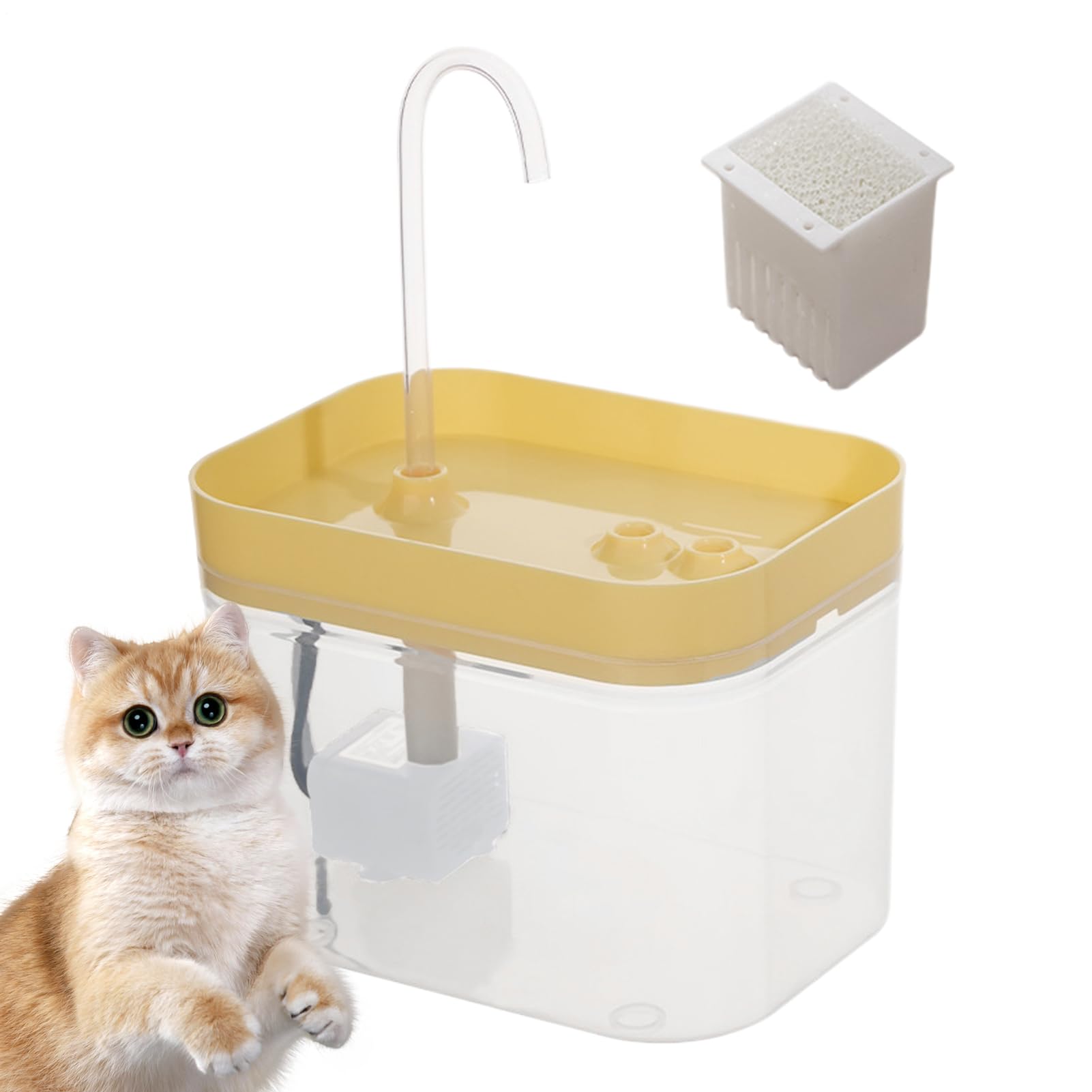 Water Dispenser for Dog 1.5L Pet Watering Supplies