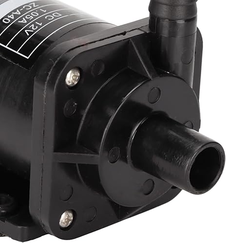 Miniatura 8 de Bomba de agua sumergible, eje de motor de cerámica IP68 DC12V, acuario ultra silencioso para cascada