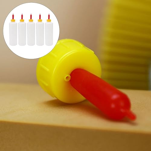 Miniatura 3 de Juego de botellas de cabra y botellas, 5 juegos de leche para animales pequeños, pritchard para cabras, botellas de cordero de 13.5 fl oz, kit de