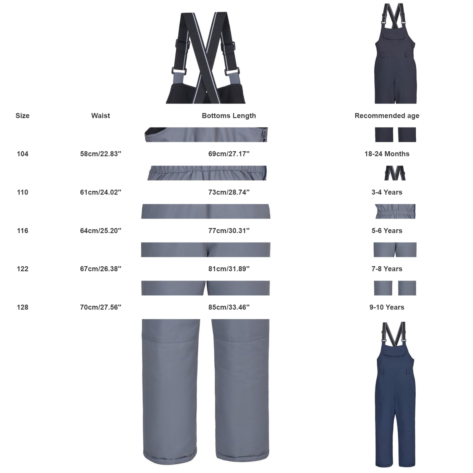 Pantalones de esquí impermeables de pierna ancha para niños y jóvenes, pantalones de esquí gruesos aislados al aire libre, senderismo, pantalones de nieve, ligeros, resistentes al viento, para