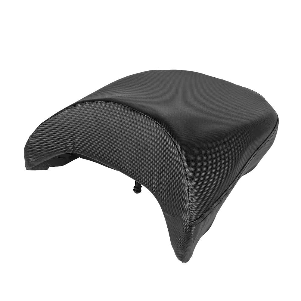 Cojín de asiento delantero y trasero bajo para moto R1200GS y R1250GS ADV LC en cuero negro 8