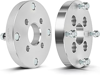 ECCPP 2PCS 4 lug 1 inch Wheel Spacers Adapters 4x4 to 4x156 10x1.25 64 1" compatible with 1995-1998 for Magnum 425 1999-2003 for Magnum 500 2008-2010 for Outlaw 450