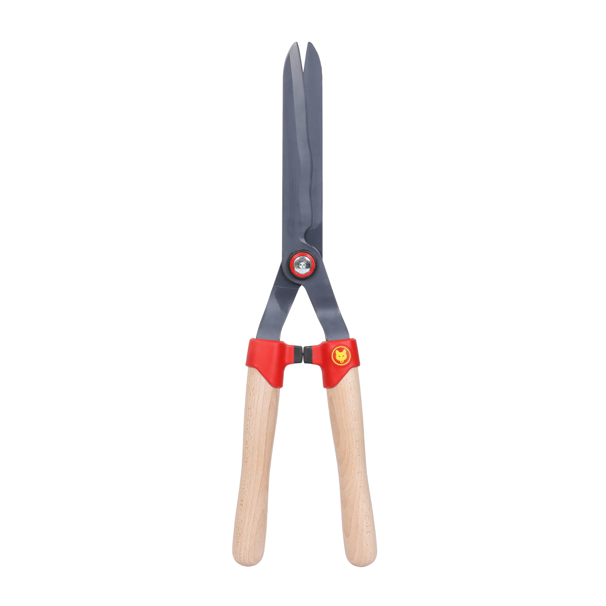 WOLF-Garten | Heckenschere HS-WW mit Wellenschliff und Holzgriff; 73AHA007650, Rot