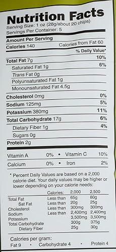 Miniatura 9 de Good Health Chips estilo hervidor de aceite de aguacate con sal marina de 5 onzas (4 bolsas)