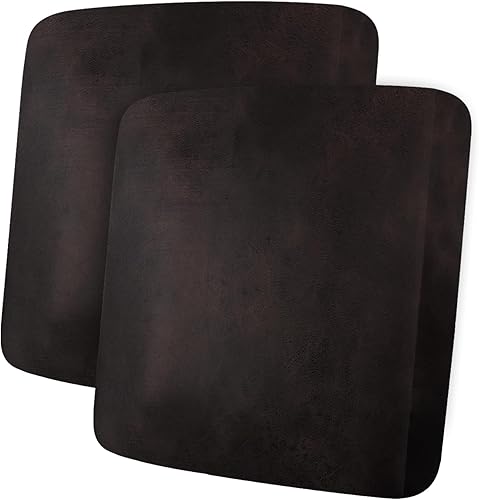 Fundas de cojín de sofá con aspecto de cuero, juego de fundas de asiento de sofá, protector de muebles para sillón seccional, sofá biplaza para