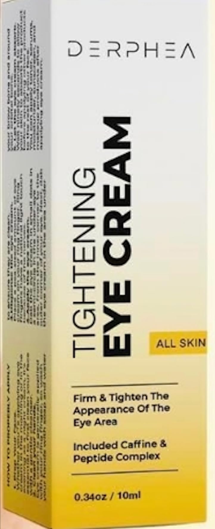 Instant Temporary Eye Tightener Cream: Reduces The Look of Under Eye Bags, Dark Circles & Puffiness, Anti-Aging Fine Lines, Firm Delicate Skin Under Your Eyes, Rapid Eye Firming