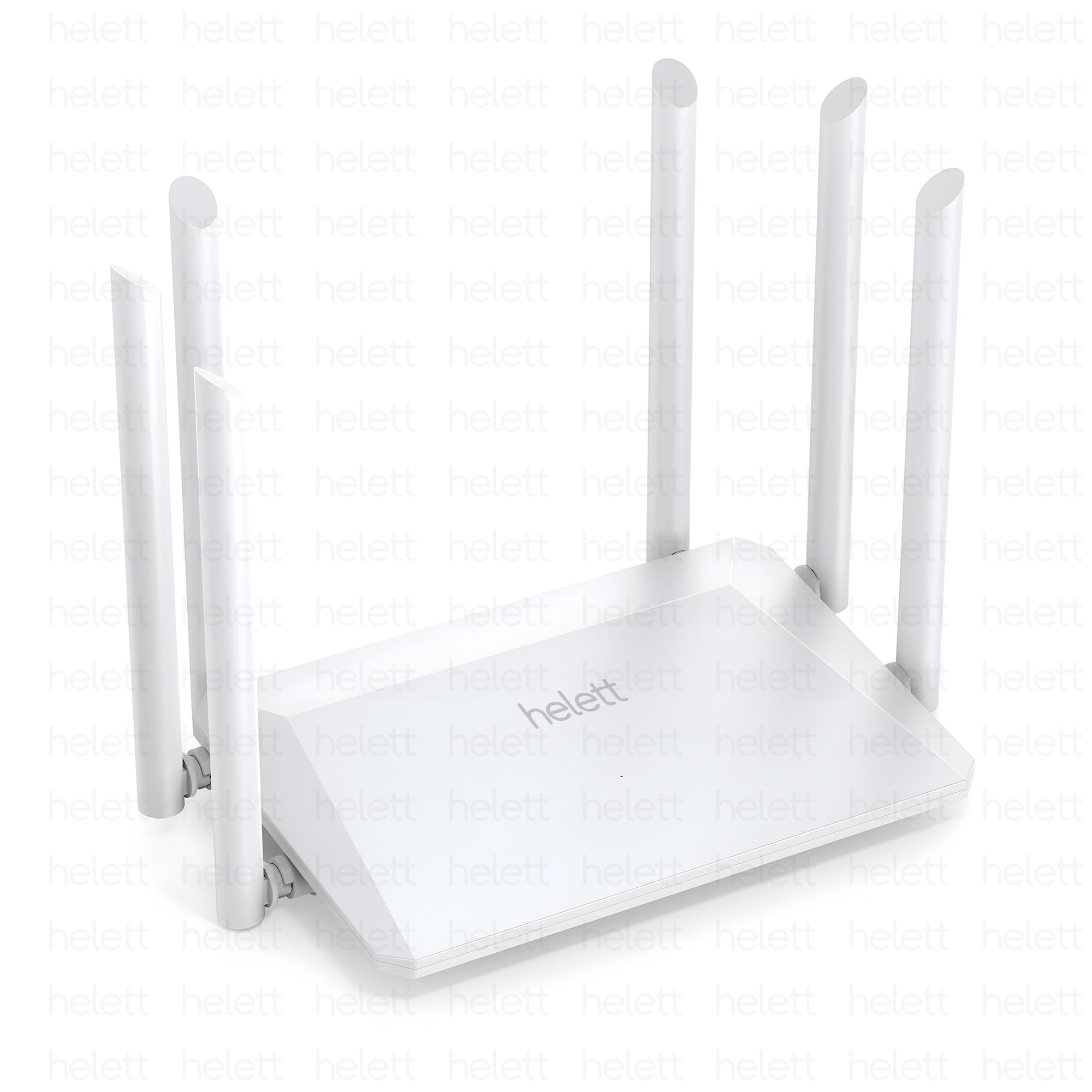 Helett® AC1200 Dual Band (2.4GHz & 5GHz) 1200 Mbps 6 Wi-Fi Router | 6 High-Gain Antennas(5dBi) 300 Meter Wi-Fi Range | AP, Repeater & Mesh Mode with 1 WAN & 4 Ethernet Ports (1 Year Warranty) White (B0DGF32QRT) Amazon Price History, Amazon Price Tracker