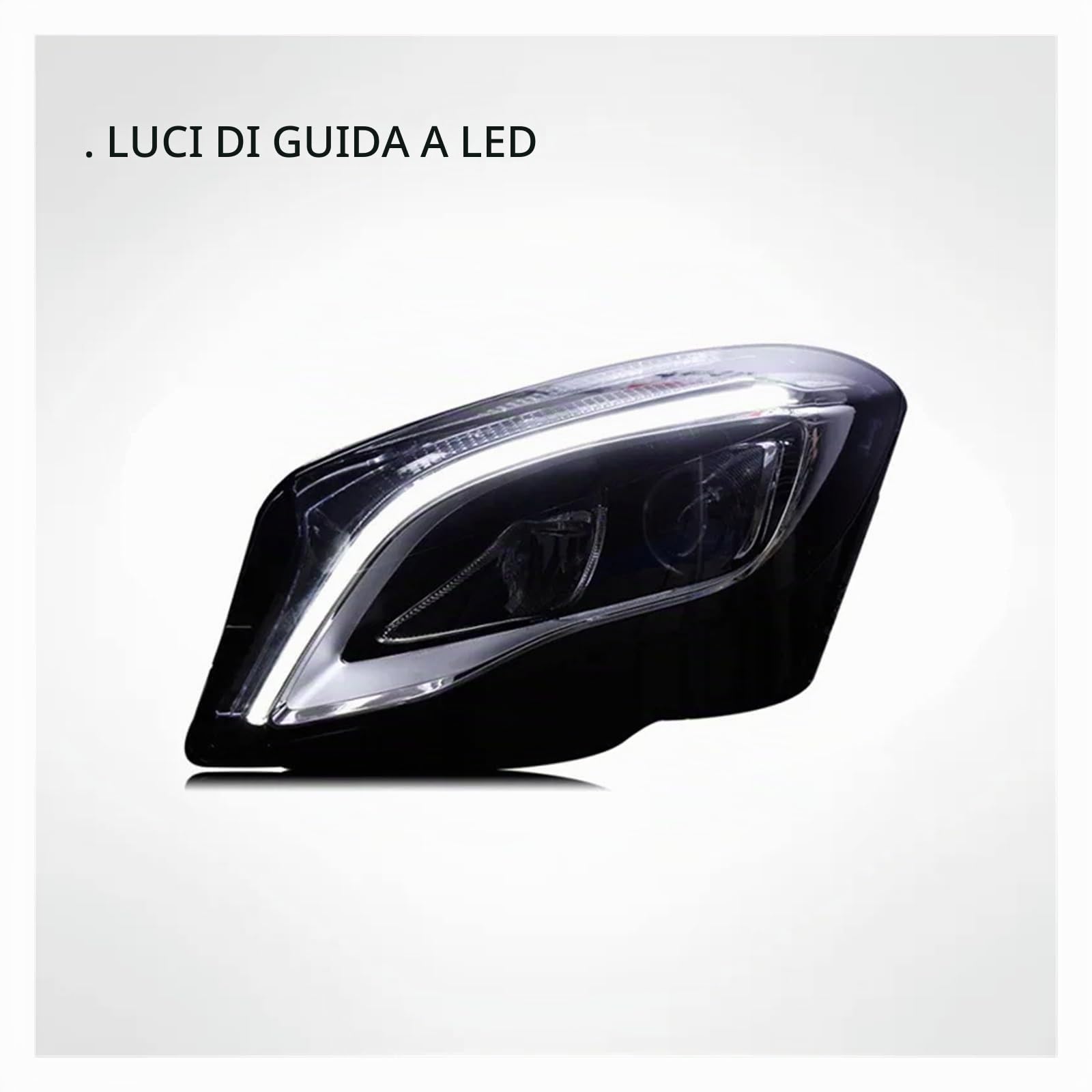 Faro Proiettore Anteriore Per GLA W156 X156 2015 2016 2017 2018 2019 Fari LED Per Auto DRL Animazione Di Svolta Gruppo Fari Anteriori 1 Coppia Fanale Proiettore